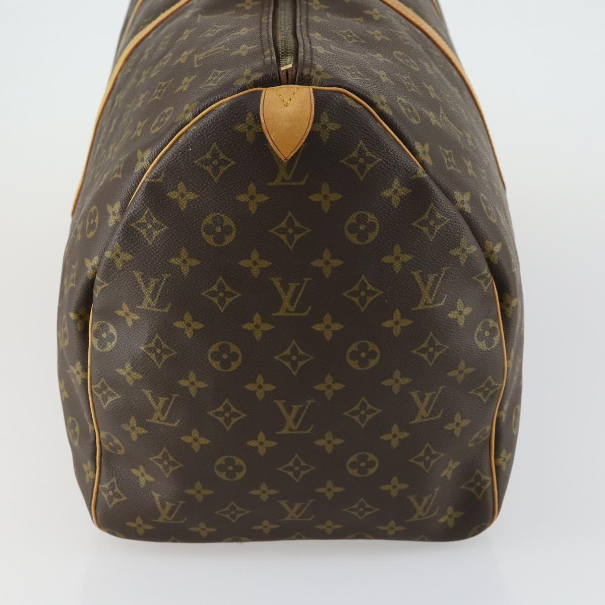 LOUIS VUITTON Monogram Keepall 60 Boston Bag M41422 LV Auth am10374