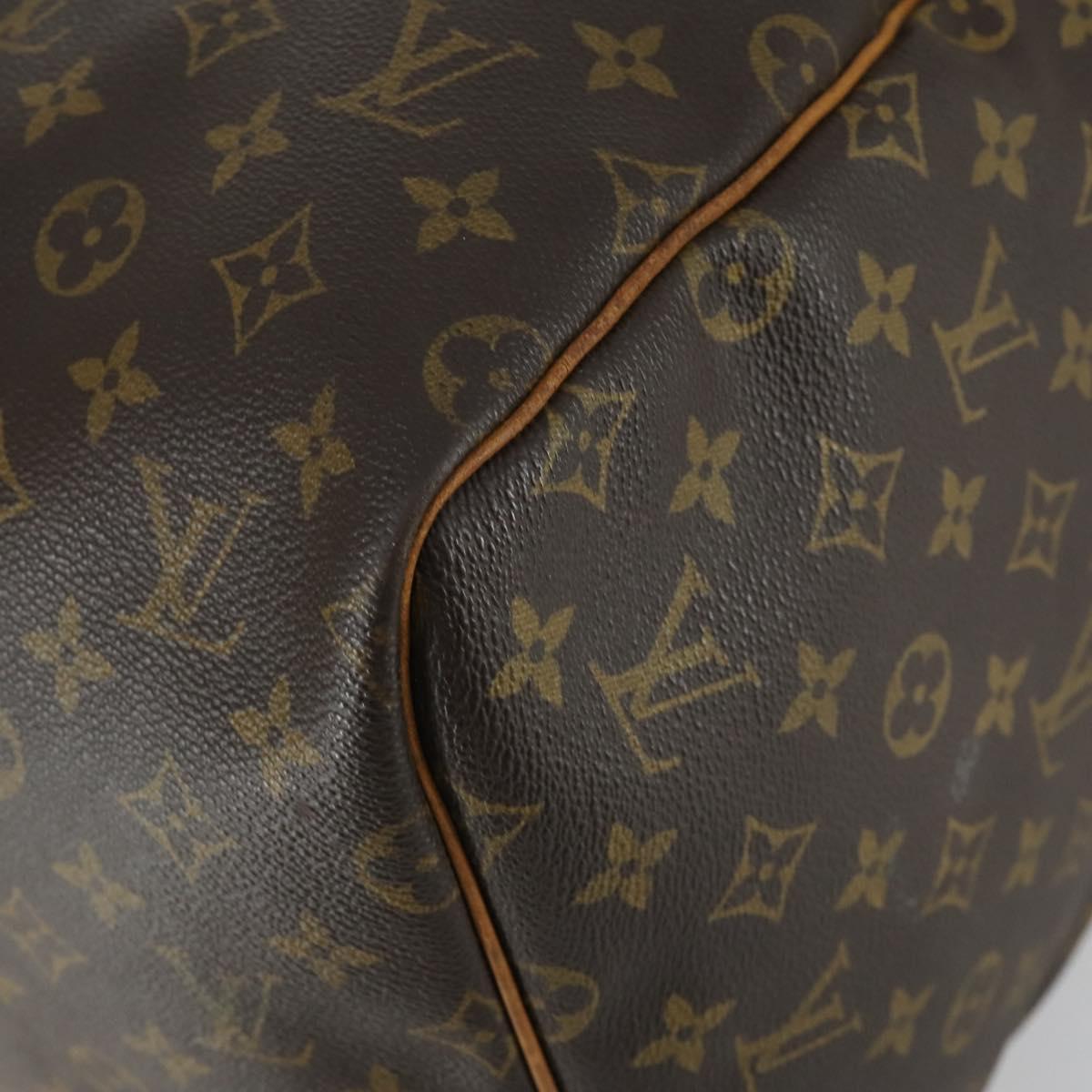 LOUIS VUITTON Monogram Keepall 55 Boston Bag M41424 LV Auth am10375