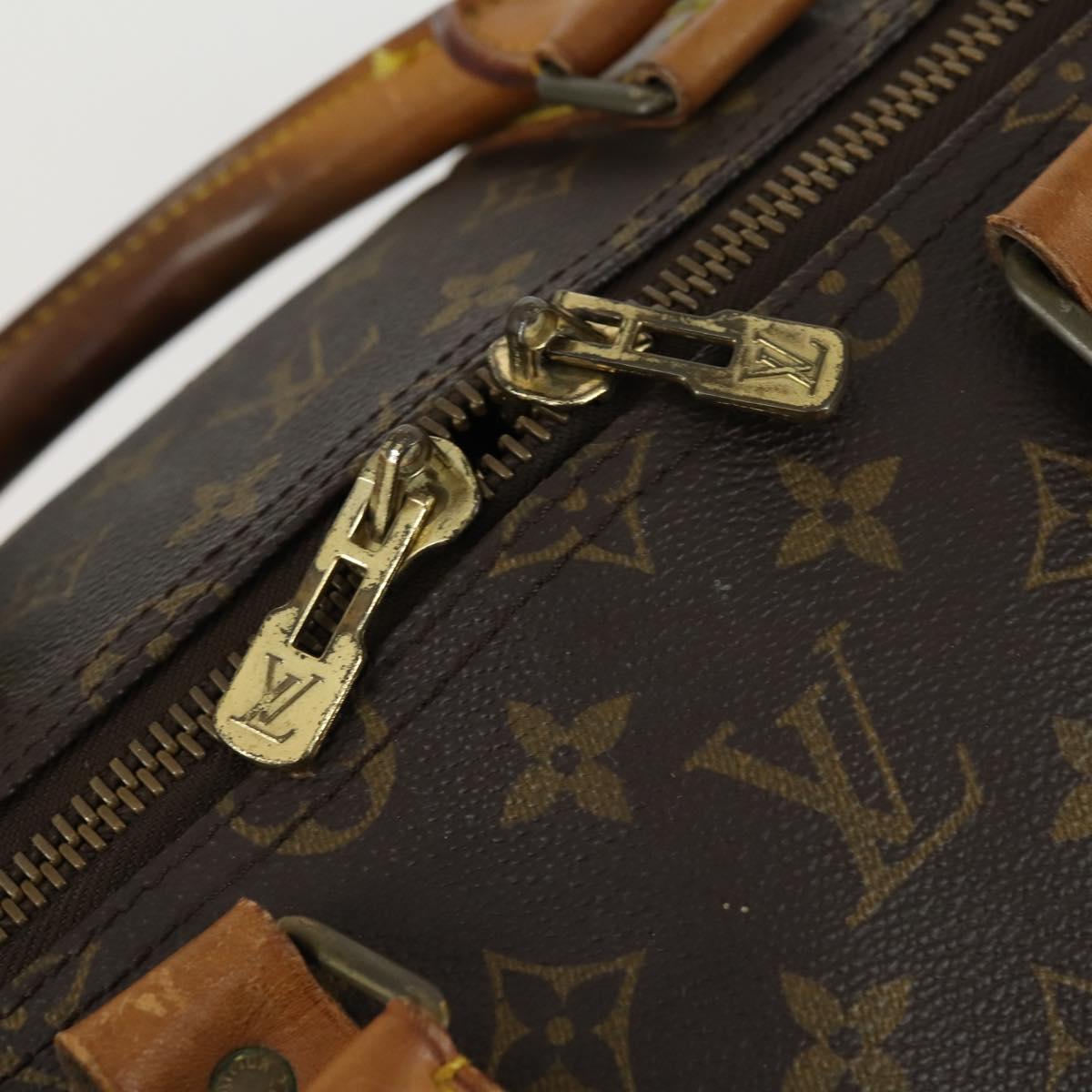 LOUIS VUITTON Monogram Keepall 55 Boston Bag M41424 LV Auth am10375
