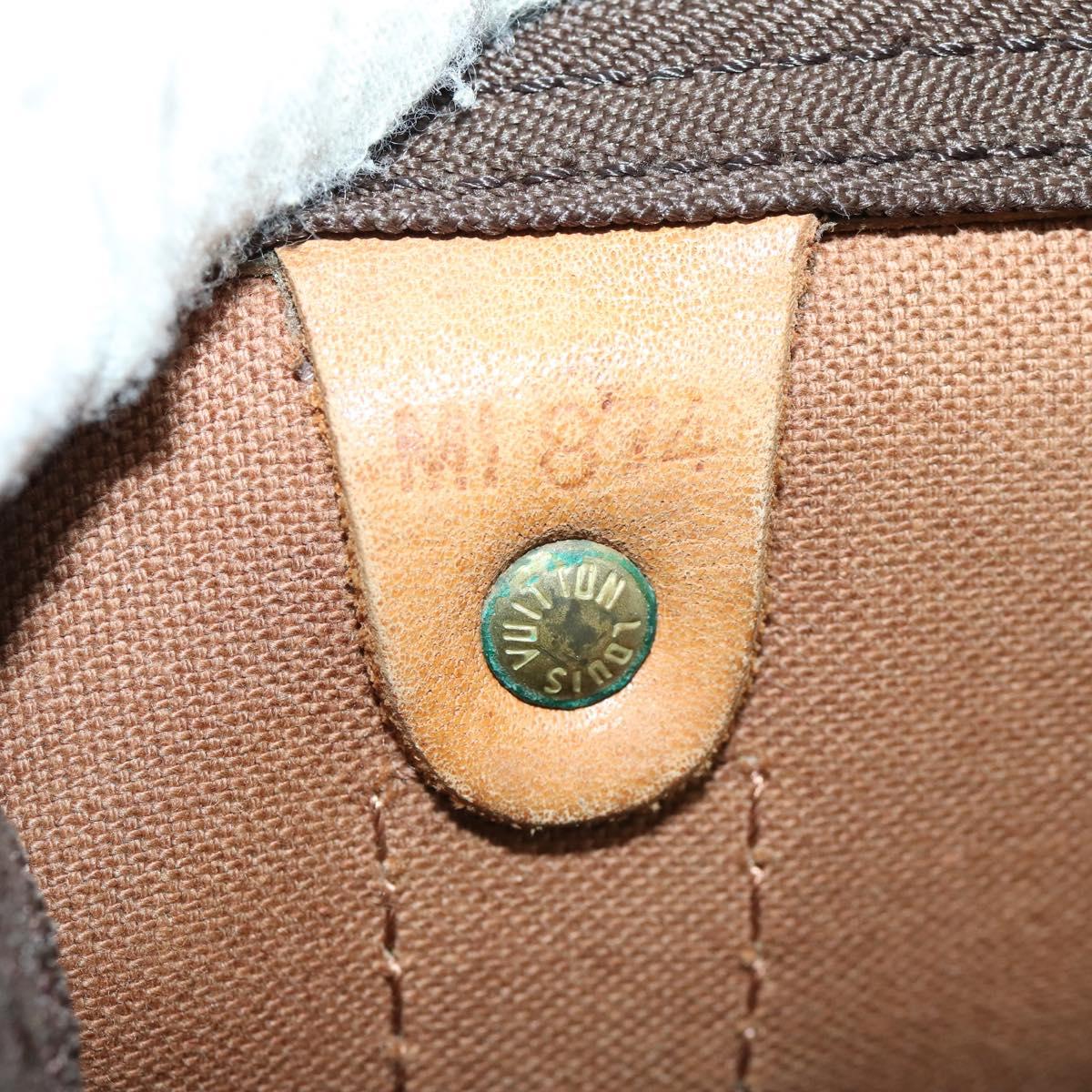 LOUIS VUITTON Monogram Keepall 55 Boston Bag M41424 LV Auth am10375
