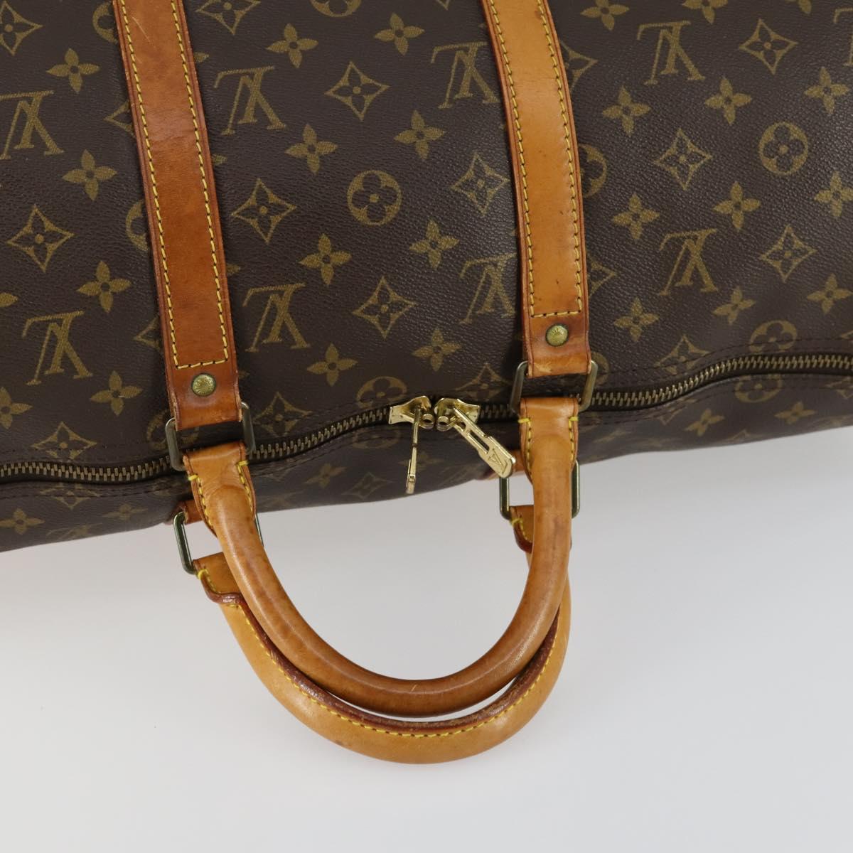 LOUIS VUITTON Monogram Keepall 50 Boston Bag M41426 LV Auth am10377