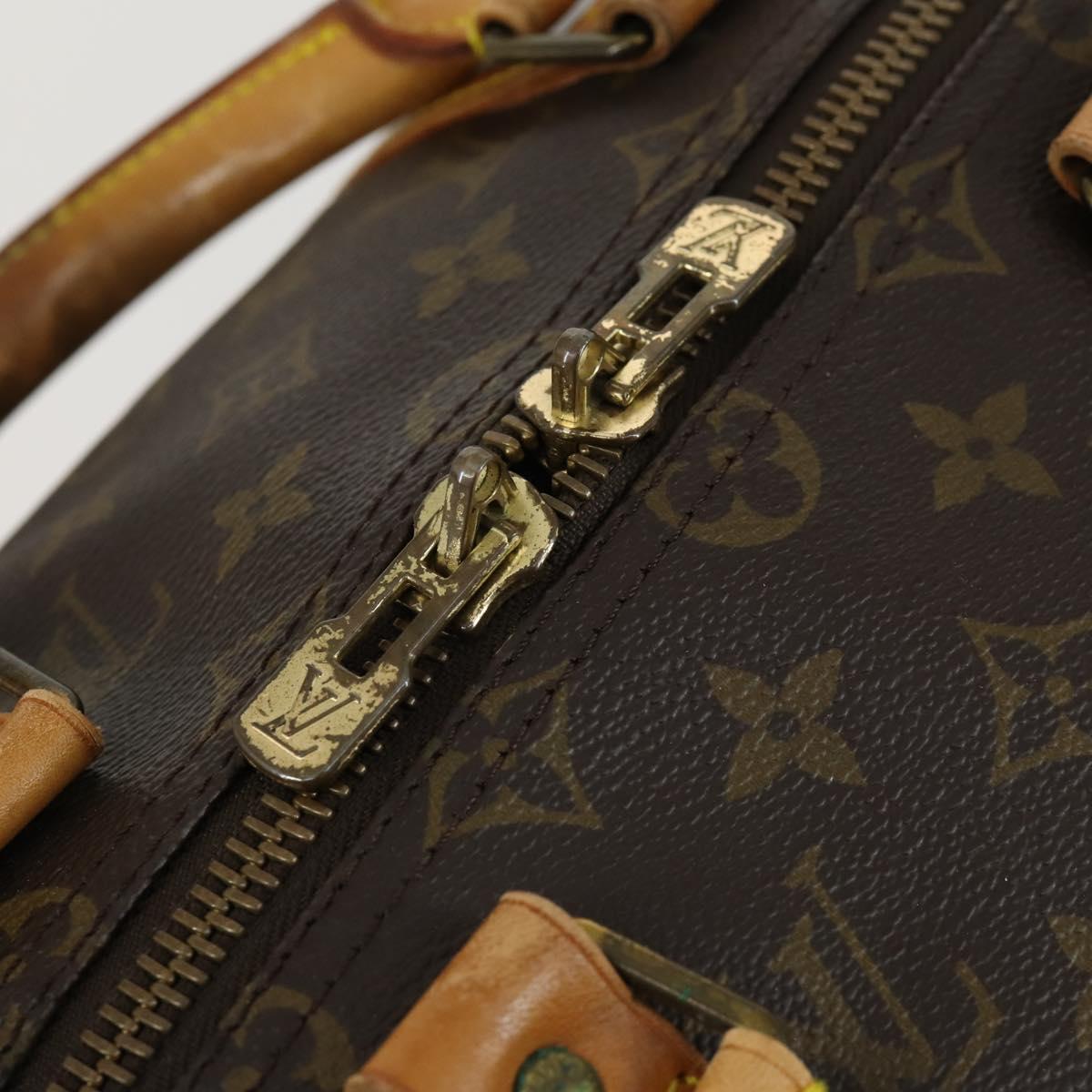 LOUIS VUITTON Monogram Keepall 50 Boston Bag M41426 LV Auth am10378