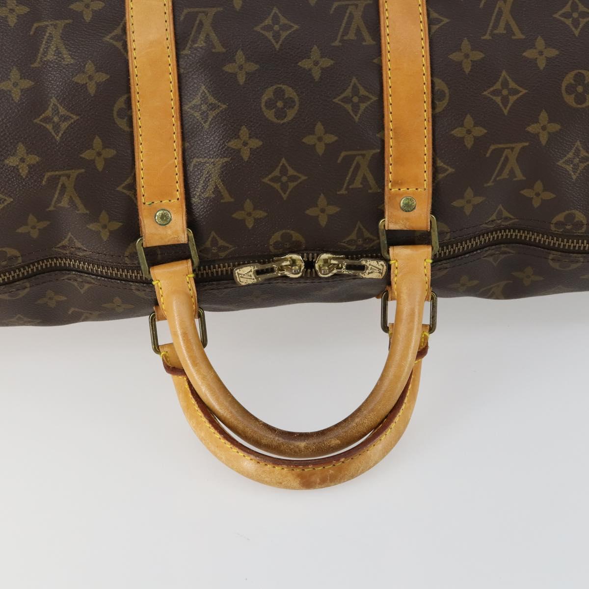 LOUIS VUITTON Monogram Keepall 50 Boston Bag M41426 LV Auth am10378