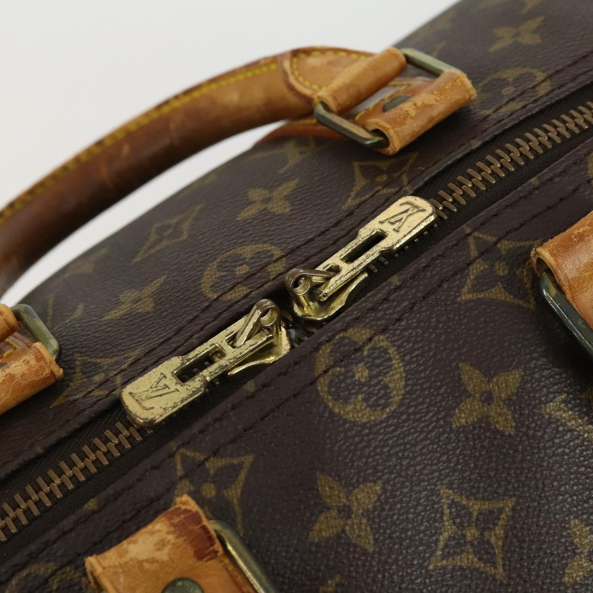 LOUIS VUITTON Monogram Keepall 45 Boston Bag M41428 LV Auth am10380