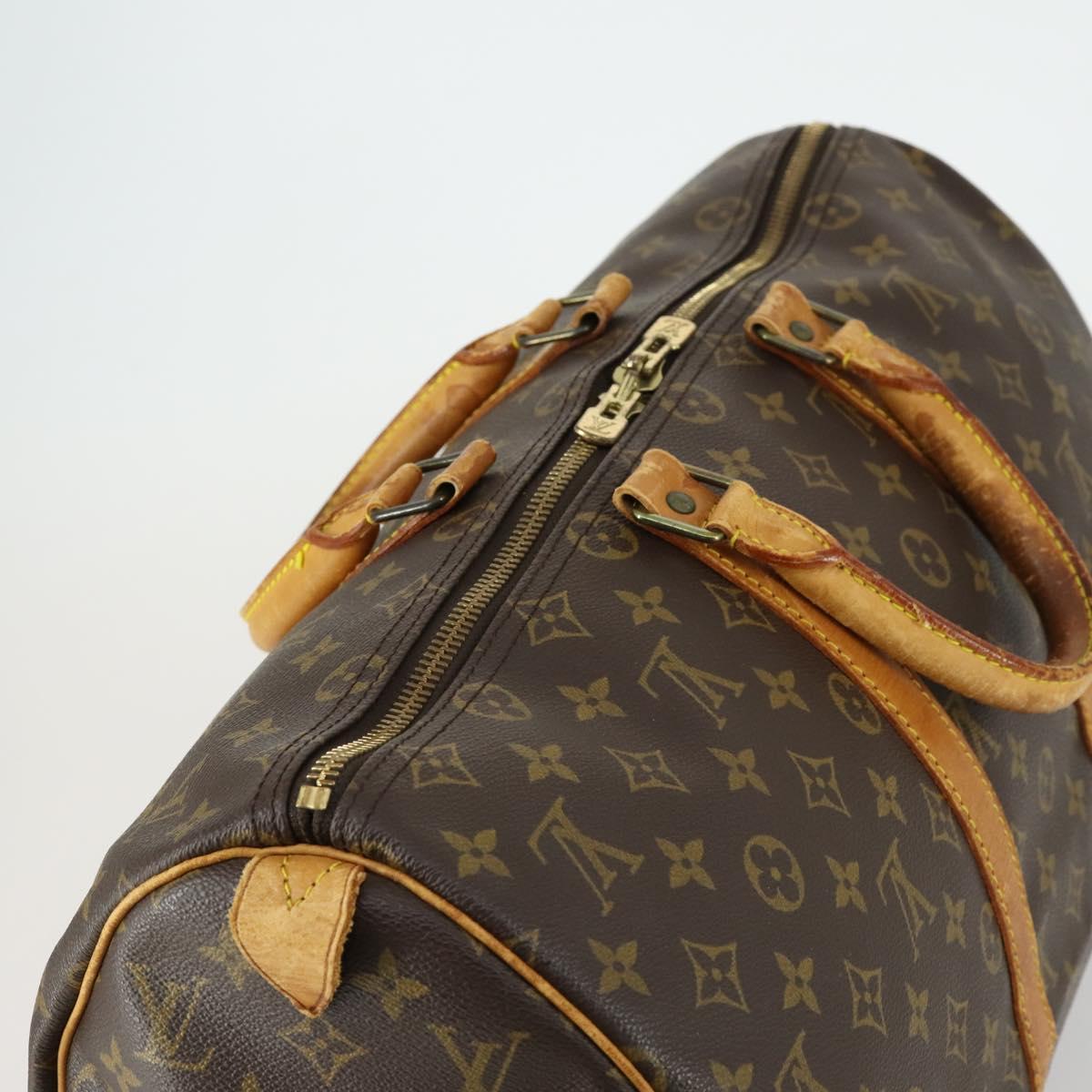 LOUIS VUITTON Monogram Keepall 45 Boston Bag M41428 LV Auth am10380