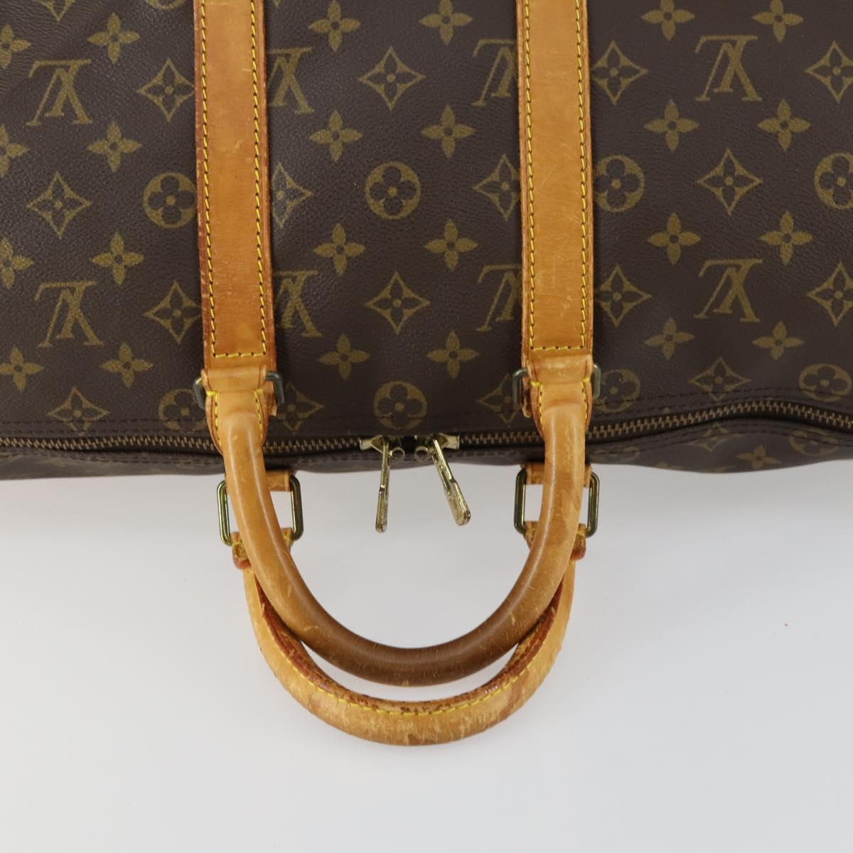 LOUIS VUITTON Monogram Keepall 45 Boston Bag M41428 LV Auth am10380