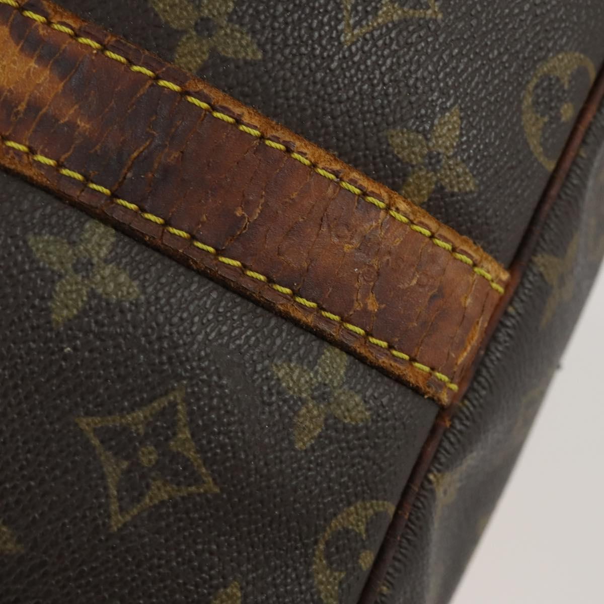 LOUIS VUITTON Monogram Keepall Bandouliere 60 Boston Bag M41412 LV Auth am10381