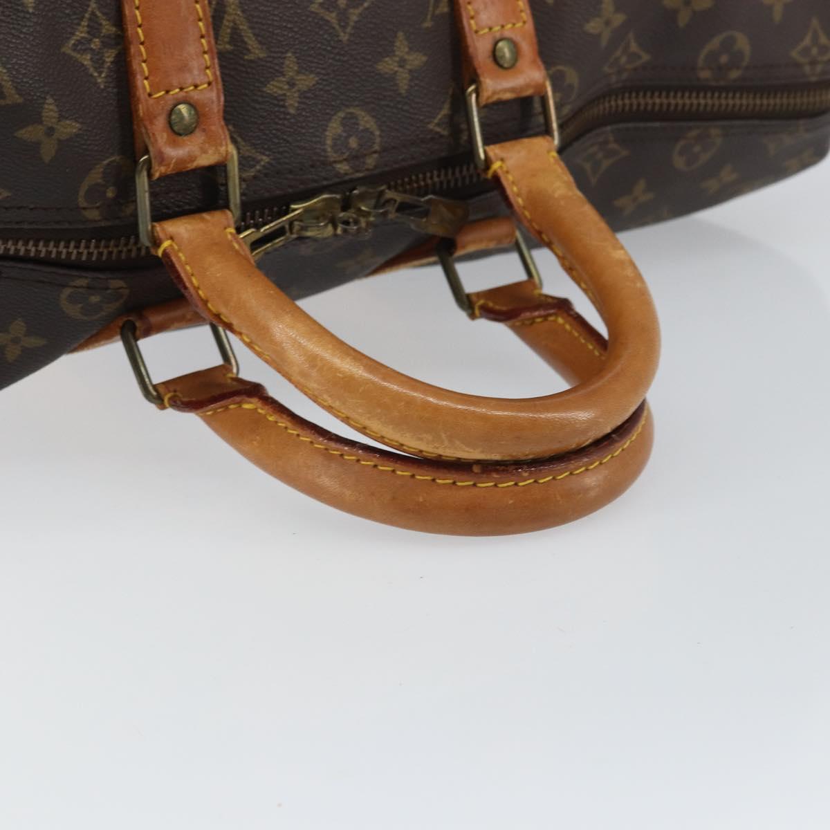 LOUIS VUITTON Monogram Keepall 45 Boston Bag M41428 LV Auth am10382