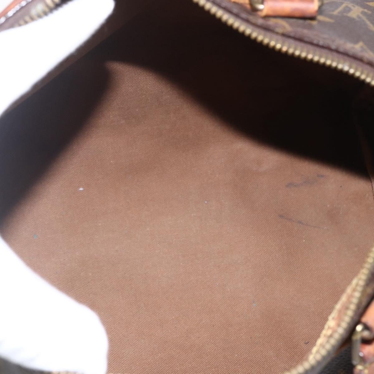 LOUIS VUITTON Monogram Speedy 25 Hand Bag M41528 LV Auth am10389