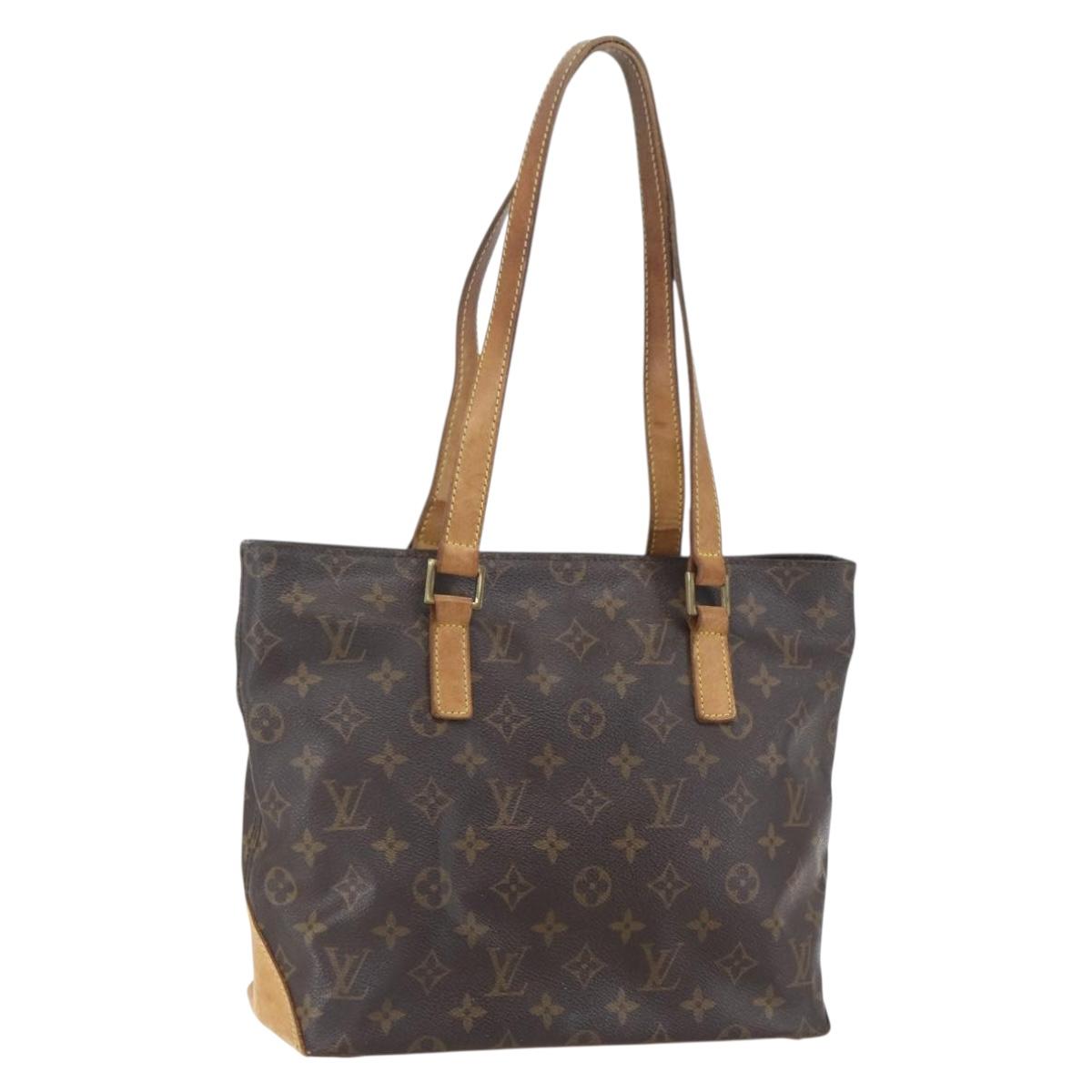 LOUIS VUITTON Monogram Cabas Piano Tote Bag M51148 LV Auth am10391