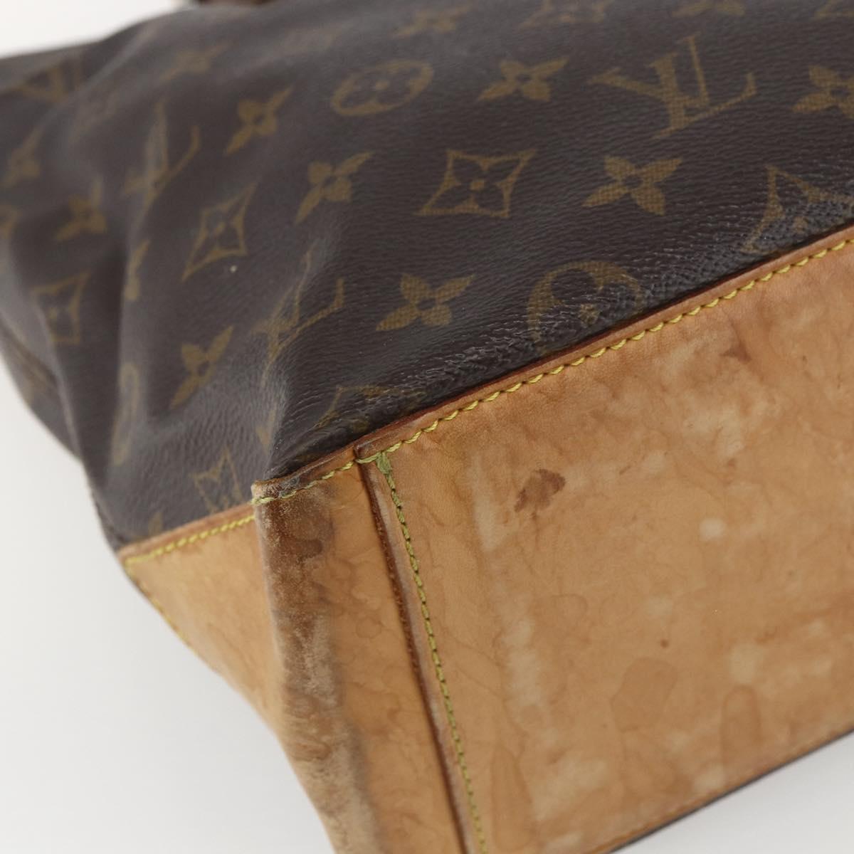 LOUIS VUITTON Monogram Cabas Piano Tote Bag M51148 LV Auth am10391