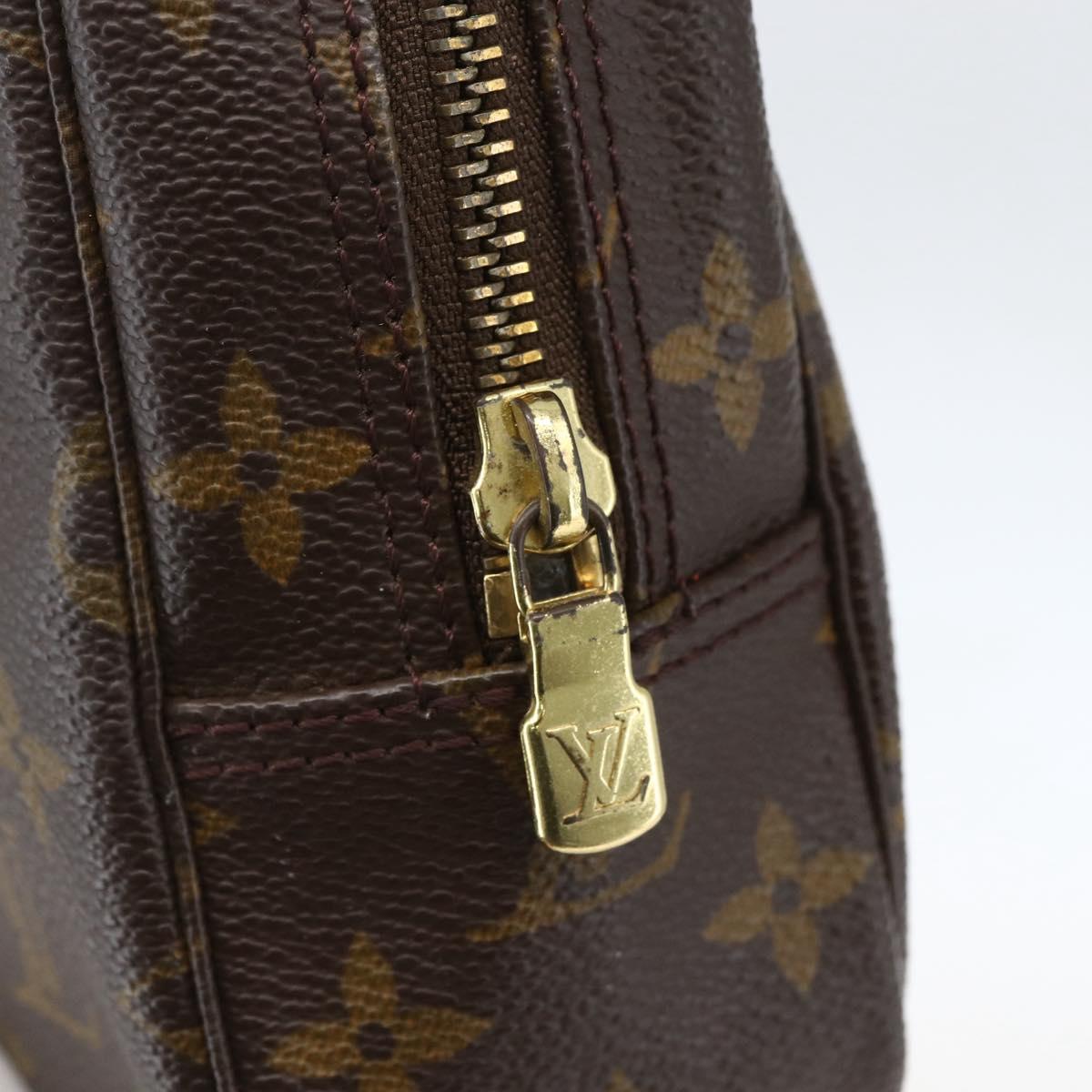 LOUIS VUITTON Monogram Trousse Toilette 23 Clutch Bag M47524 LV Auth am10394