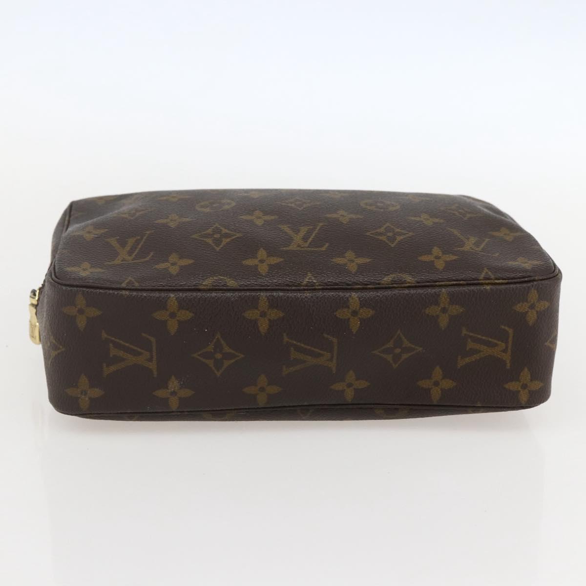 LOUIS VUITTON Monogram Trousse Toilette 23 Clutch Bag M47524 LV Auth am10394