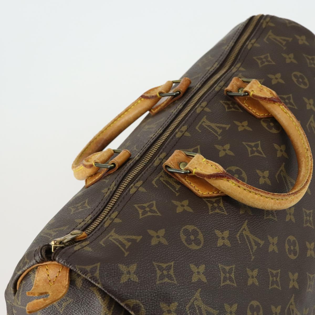 LOUIS VUITTON Monogram Speedy 40 Hand Bag M41522 LV Auth am10399
