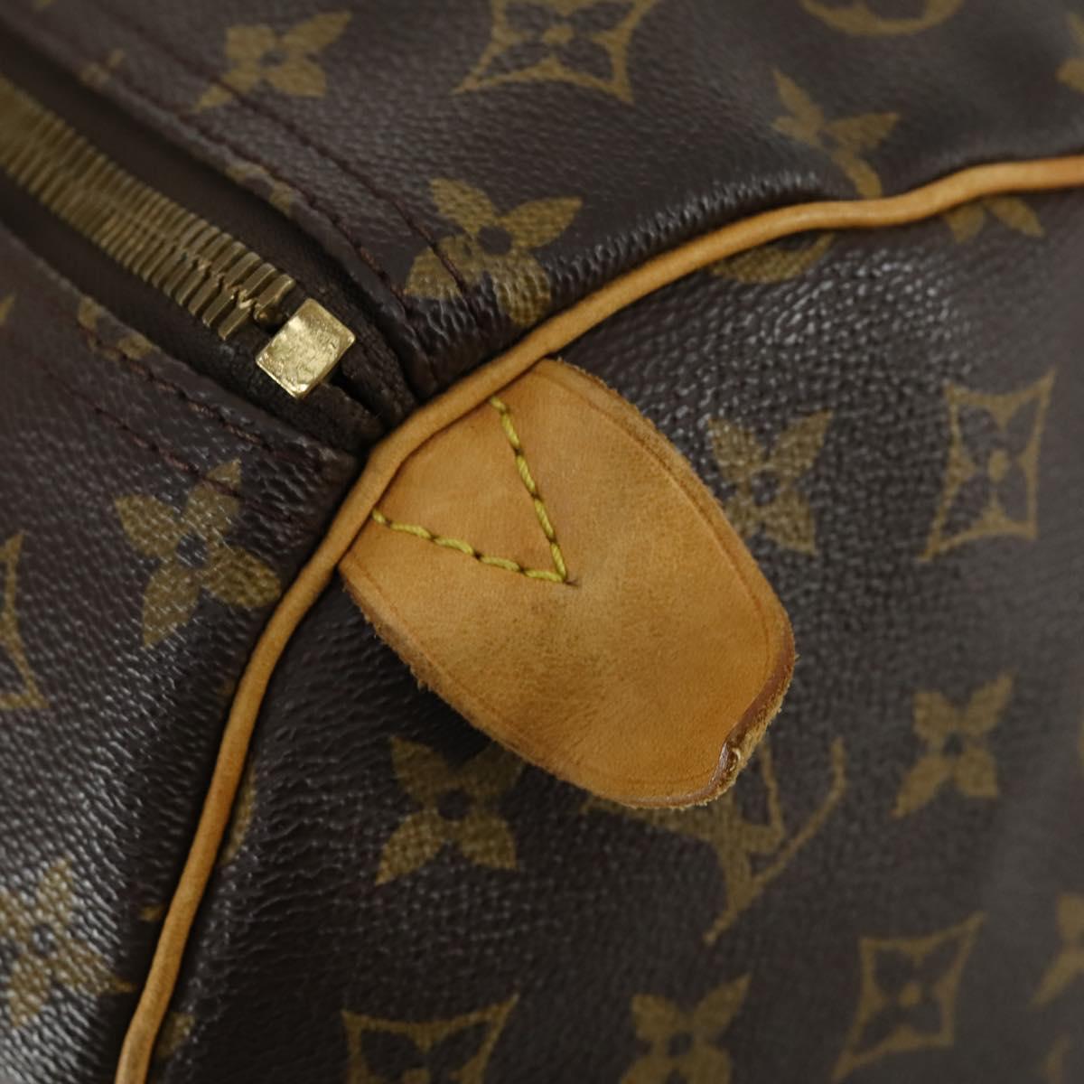 LOUIS VUITTON Monogram Keepall 60 Boston Bag M41422 LV Auth am10406