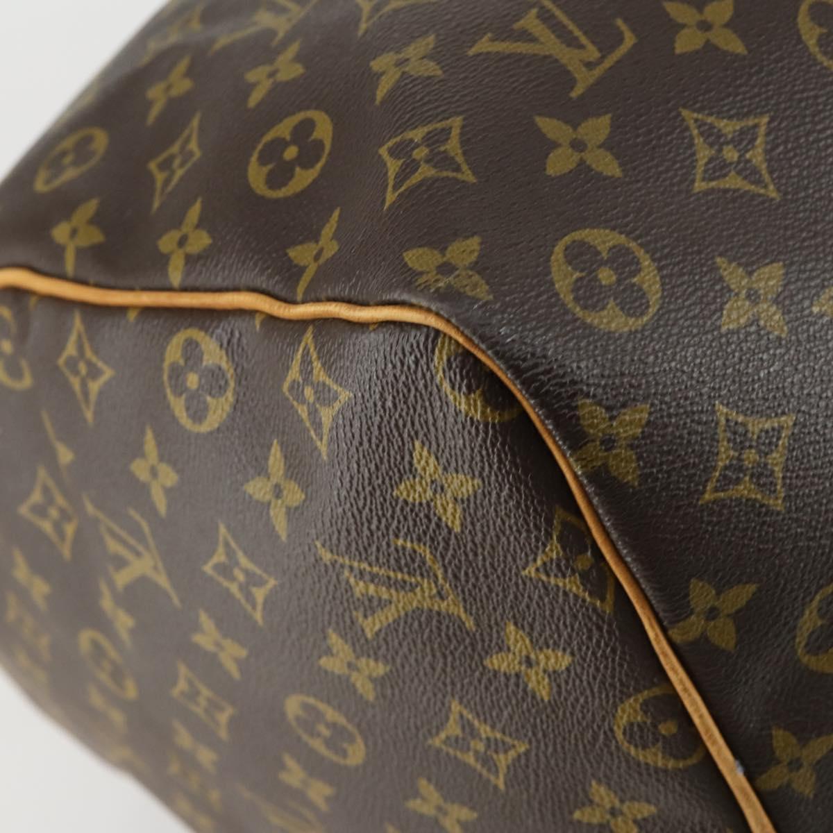 LOUIS VUITTON Monogram Keepall 60 Boston Bag M41422 LV Auth am10407