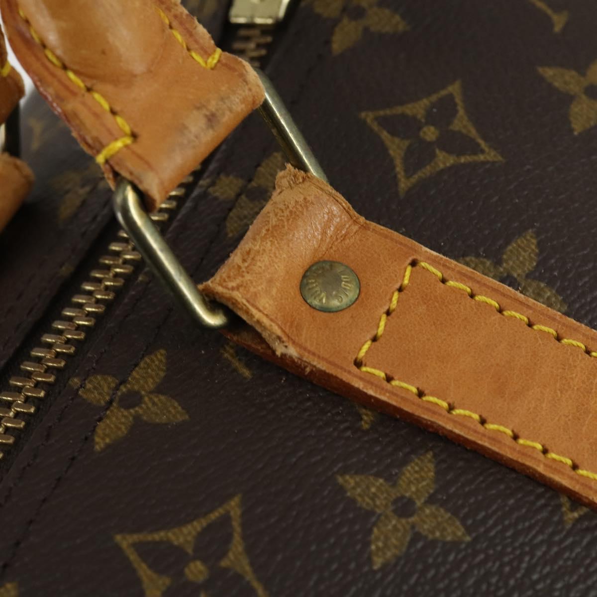 LOUIS VUITTON Monogram Keepall 60 Boston Bag M41422 LV Auth am10408