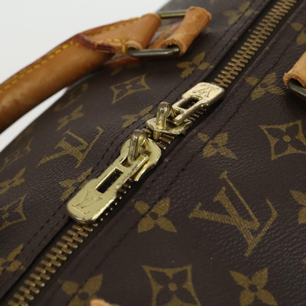 LOUIS VUITTON Monogram Keepall 60 Boston Bag M41422 LV Auth am10408