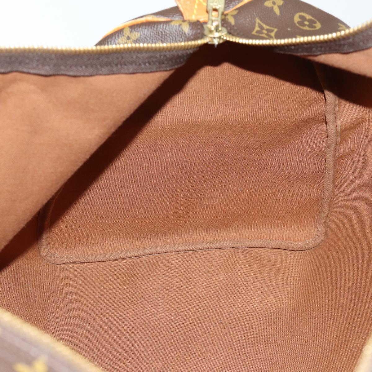 LOUIS VUITTON Monogram Keepall 60 Boston Bag M41422 LV Auth am10408