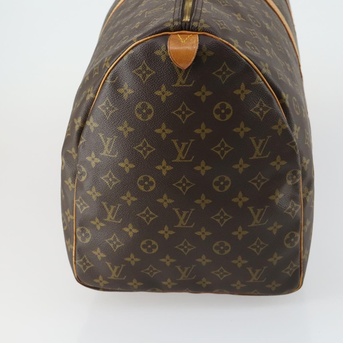 LOUIS VUITTON Monogram Keepall 60 Boston Bag M41422 LV Auth am10408