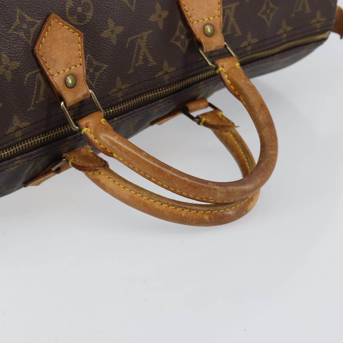 LOUIS VUITTON Monogram Speedy 40 Hand Bag M41522 LV Auth am10411