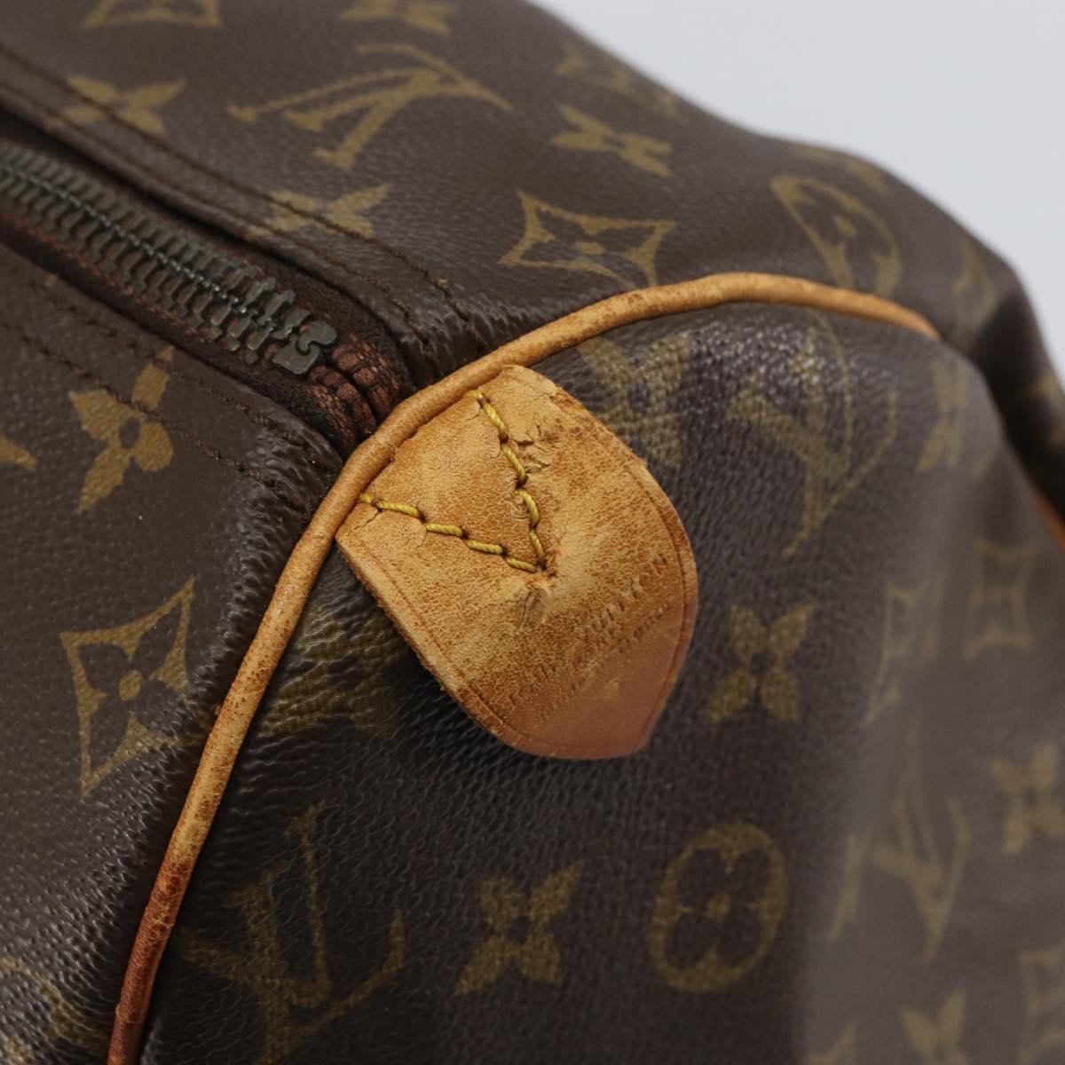 LOUIS VUITTON Monogram Speedy 40 Hand Bag M41522 LV Auth am10412