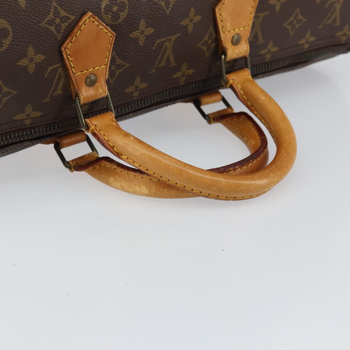 LOUIS VUITTON Monogram Speedy 40 Hand Bag M41522 LV Auth am10412