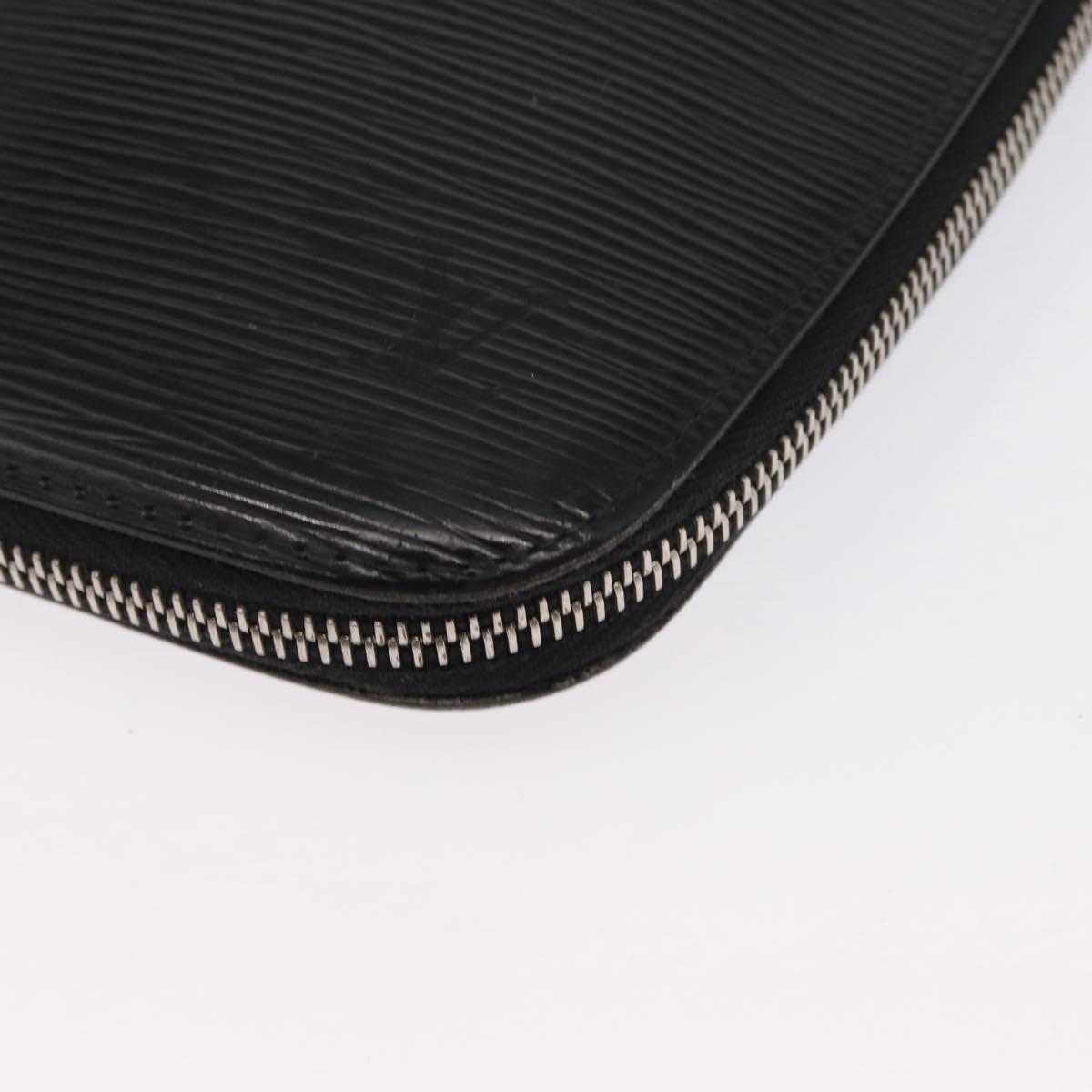 LOUIS VUITTON Epi Organizer Atholl Travel Case Black M63042 LV Auth am10434