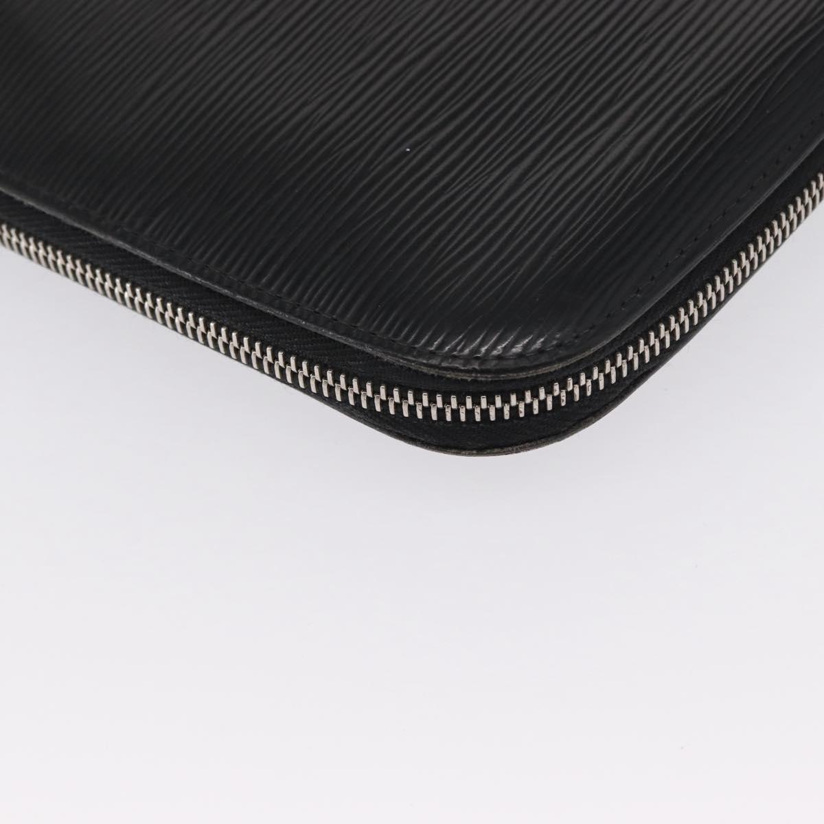 LOUIS VUITTON Epi Organizer Atholl Travel Case Black M63042 LV Auth am10434