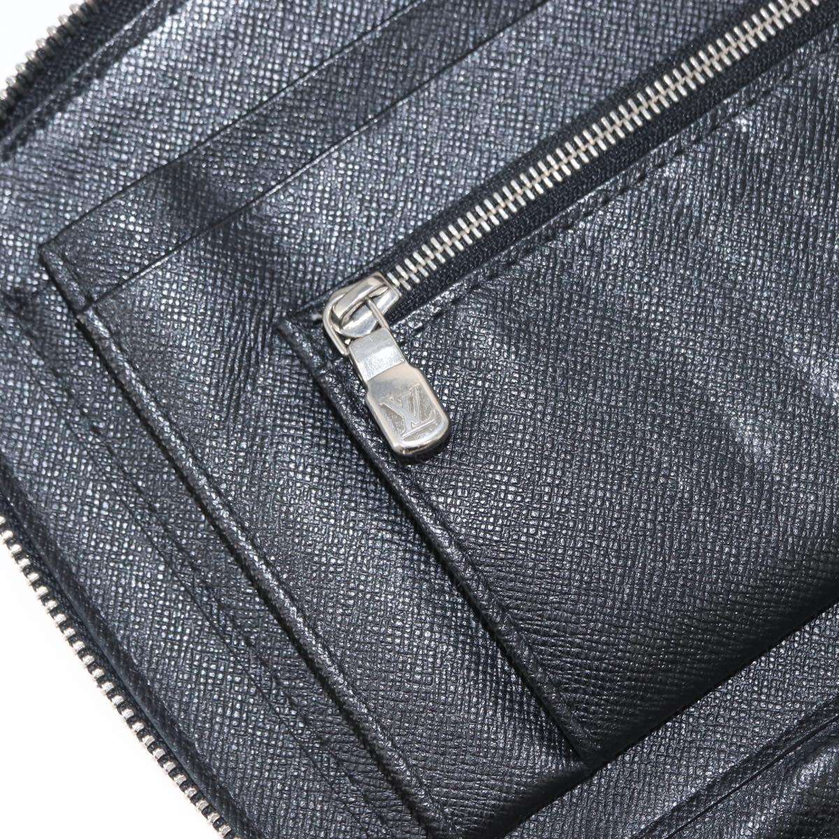 LOUIS VUITTON Epi Organizer Atholl Travel Case Black M63042 LV Auth am10434