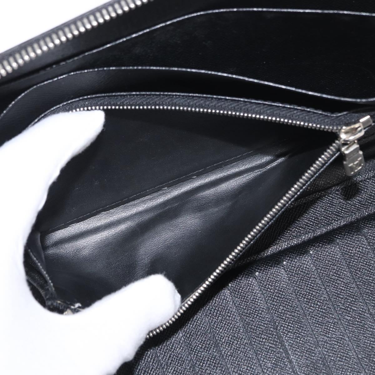 LOUIS VUITTON Epi Organizer Atholl Travel Case Black M63042 LV Auth am10434