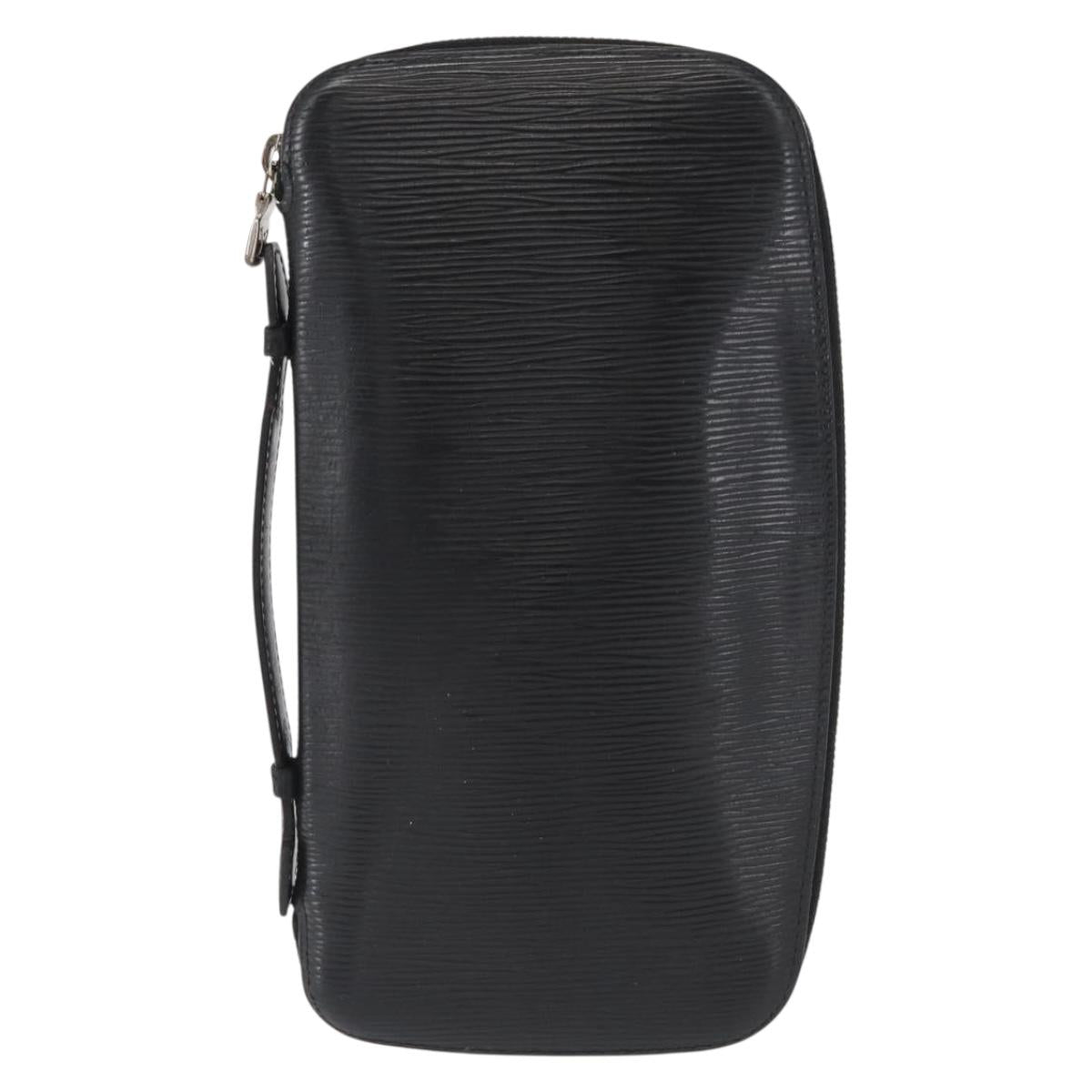 LOUIS VUITTON Epi Organizer Atholl Travel Case Black M63042 LV Auth am10434