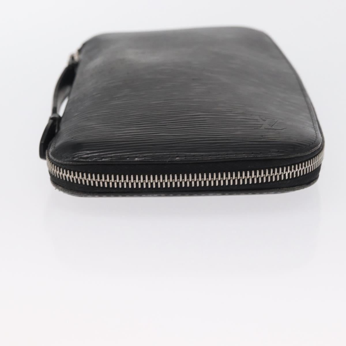 LOUIS VUITTON Epi Organizer Atholl Travel Case Black M63042 LV Auth am10434