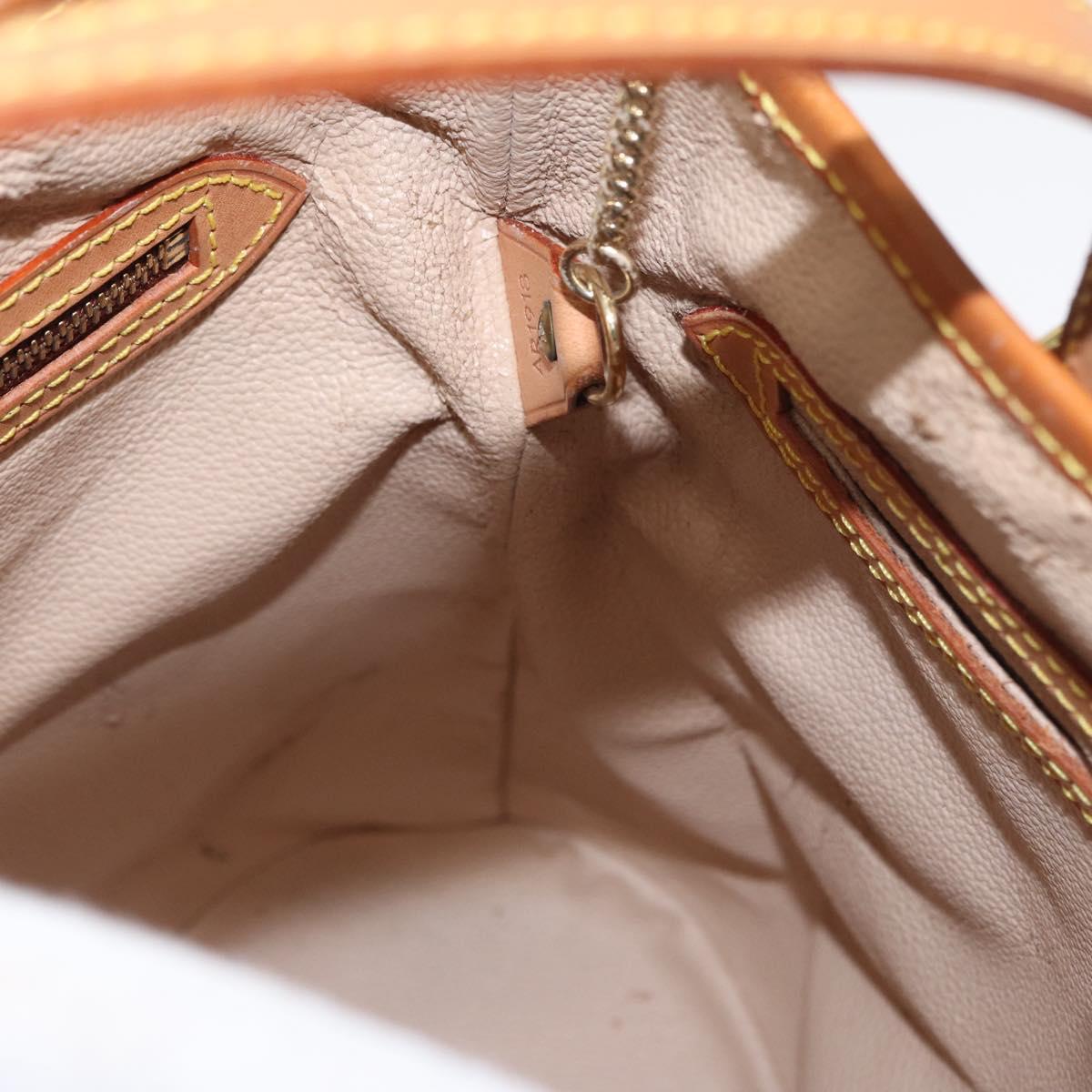 LOUIS VUITTON Monogram Bucket PM Shoulder Bag M42238 LV Auth am10443