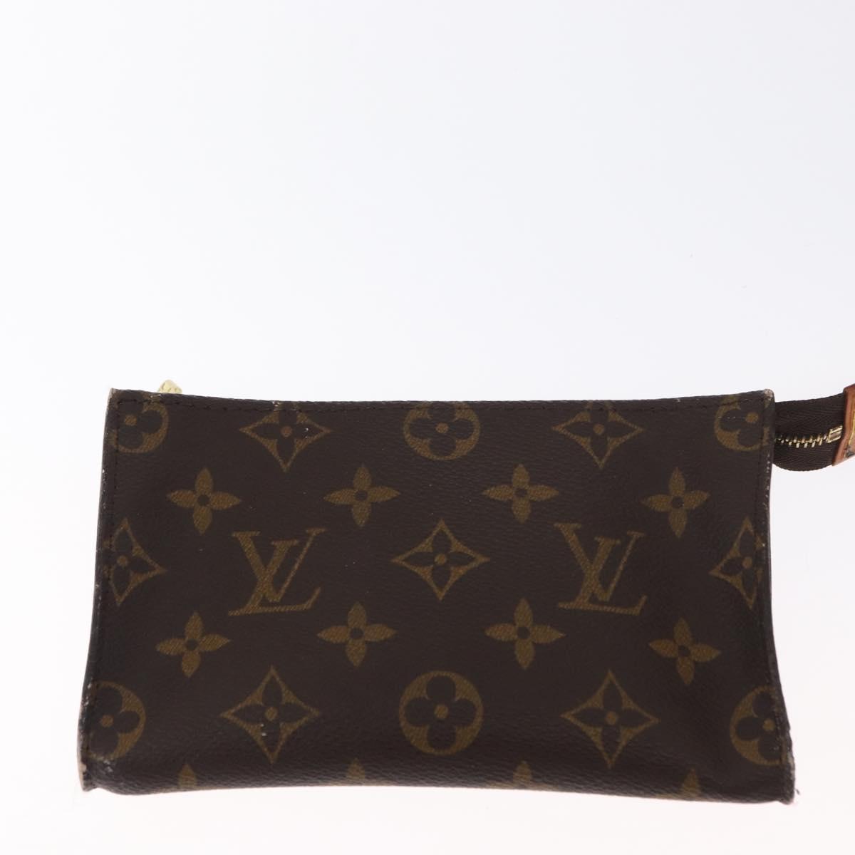 LOUIS VUITTON Monogram Bucket PM Shoulder Bag M42238 LV Auth am10443