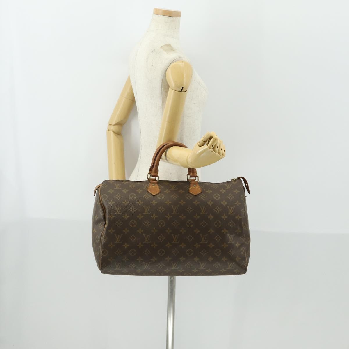 LOUIS VUITTON Monogram Speedy 40 Hand Bag M41522 LV Auth am10446