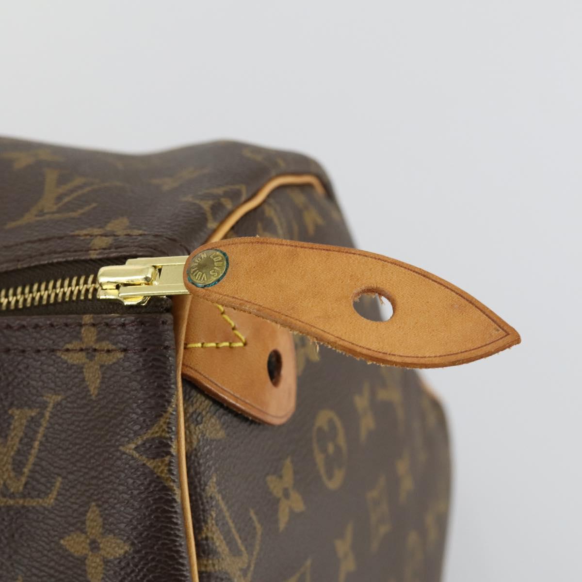 LOUIS VUITTON Monogram Speedy 40 Hand Bag M41522 LV Auth am10484V