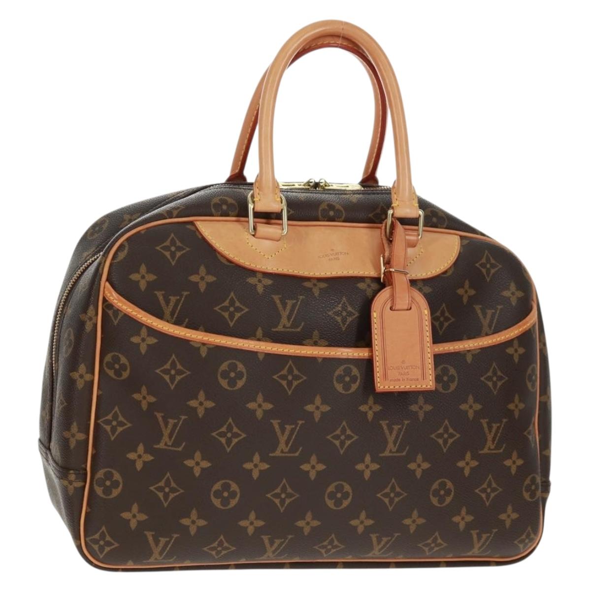 LOUIS VUITTON Monogram Deauville Hand Bag M47270 LV Auth am10485V