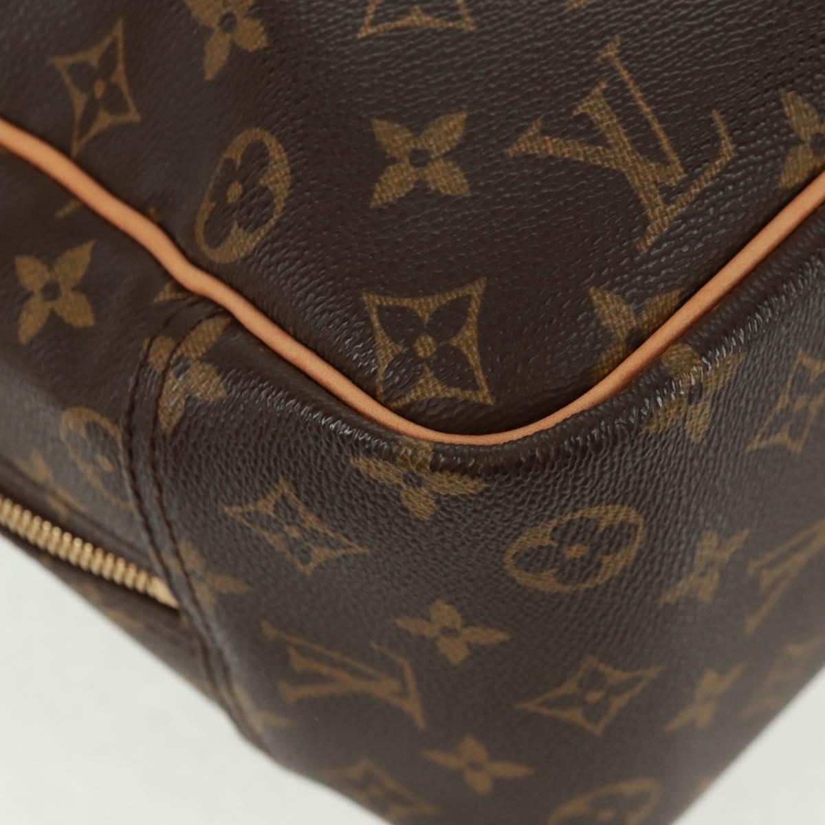 LOUIS VUITTON Monogram Deauville Hand Bag M47270 LV Auth am10485V