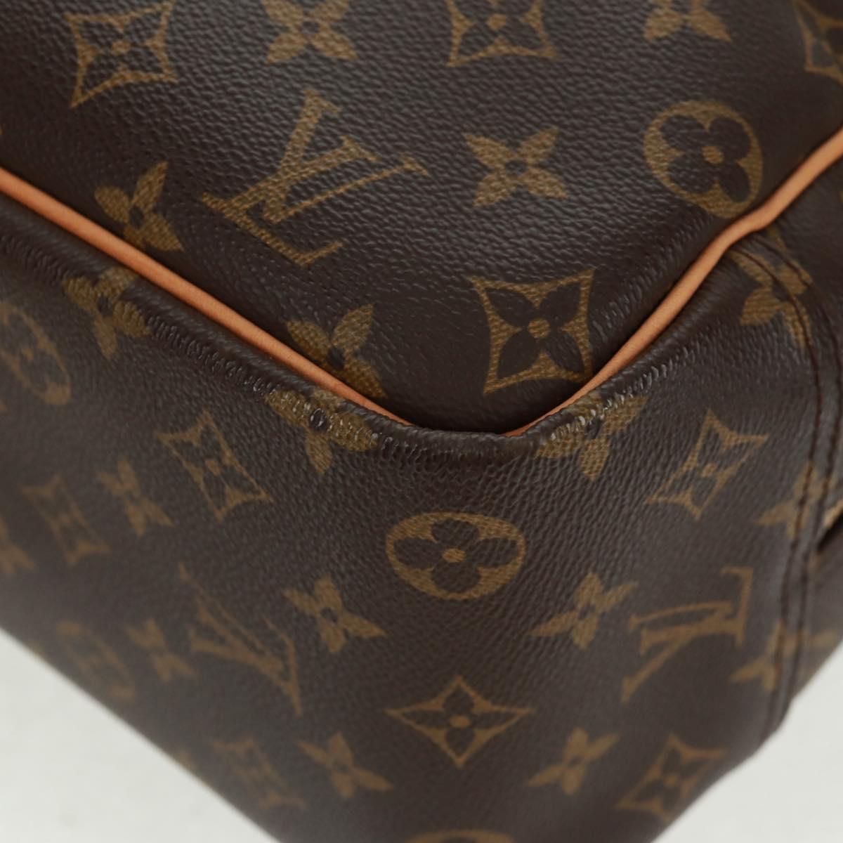 LOUIS VUITTON Monogram Deauville Hand Bag M47270 LV Auth am10485V