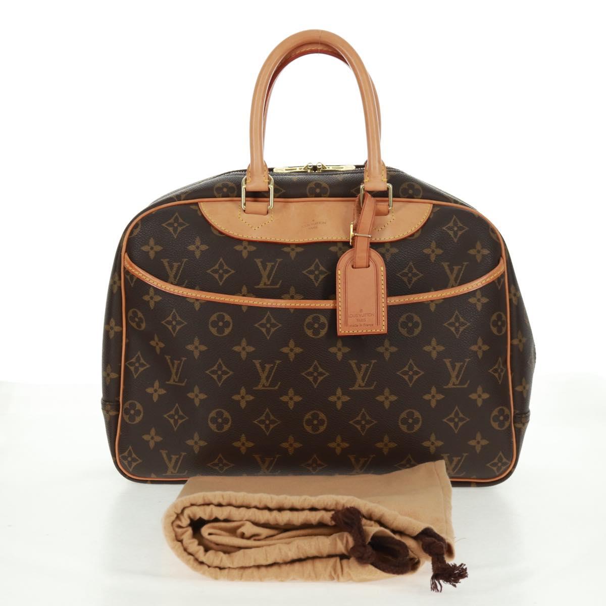 LOUIS VUITTON Monogram Deauville Hand Bag M47270 LV Auth am10485V
