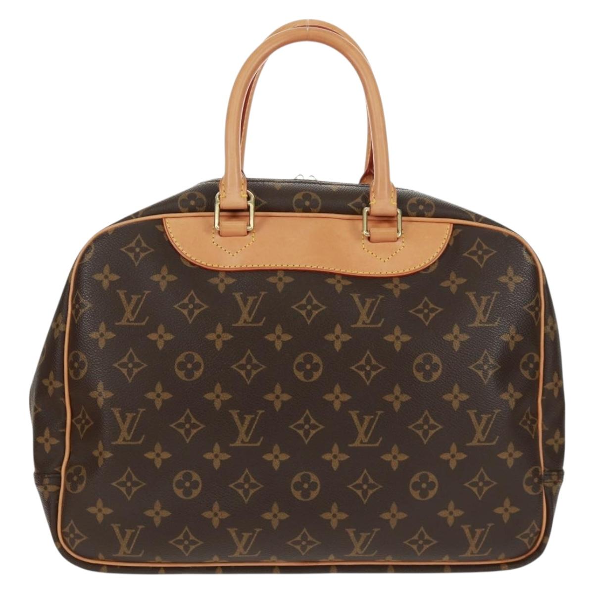 LOUIS VUITTON Monogram Deauville Hand Bag M47270 LV Auth am10485V