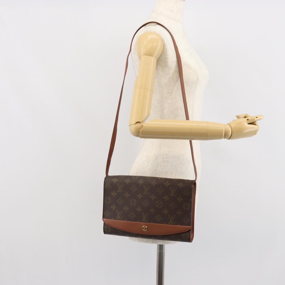 LOUIS VUITTON Monogram Bordeaux 27 Shoulder Bag M51797 LV Auth am10489