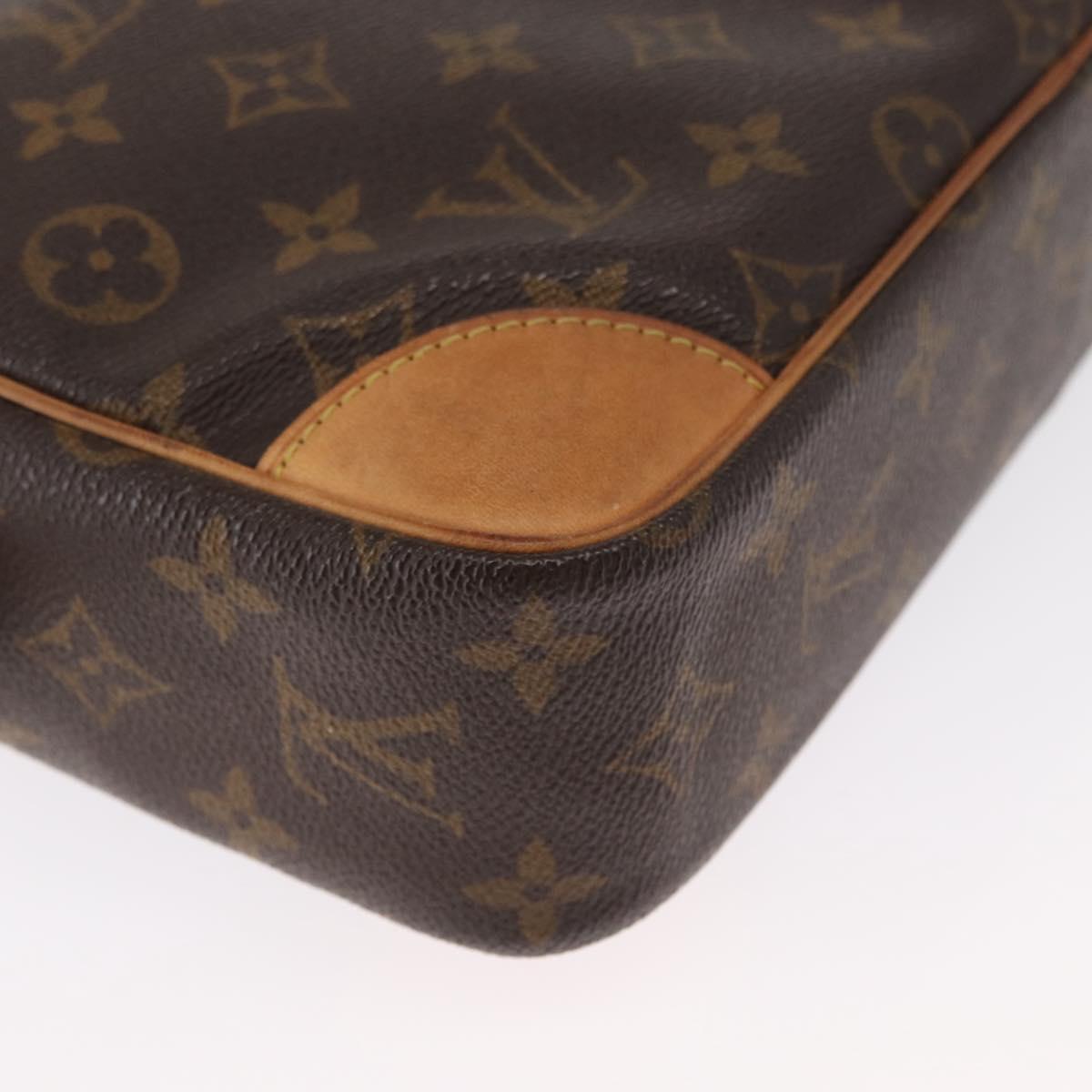LOUIS VUITTON Monogram Compiegne 28 Clutch Bag M51845 LV Auth am10490