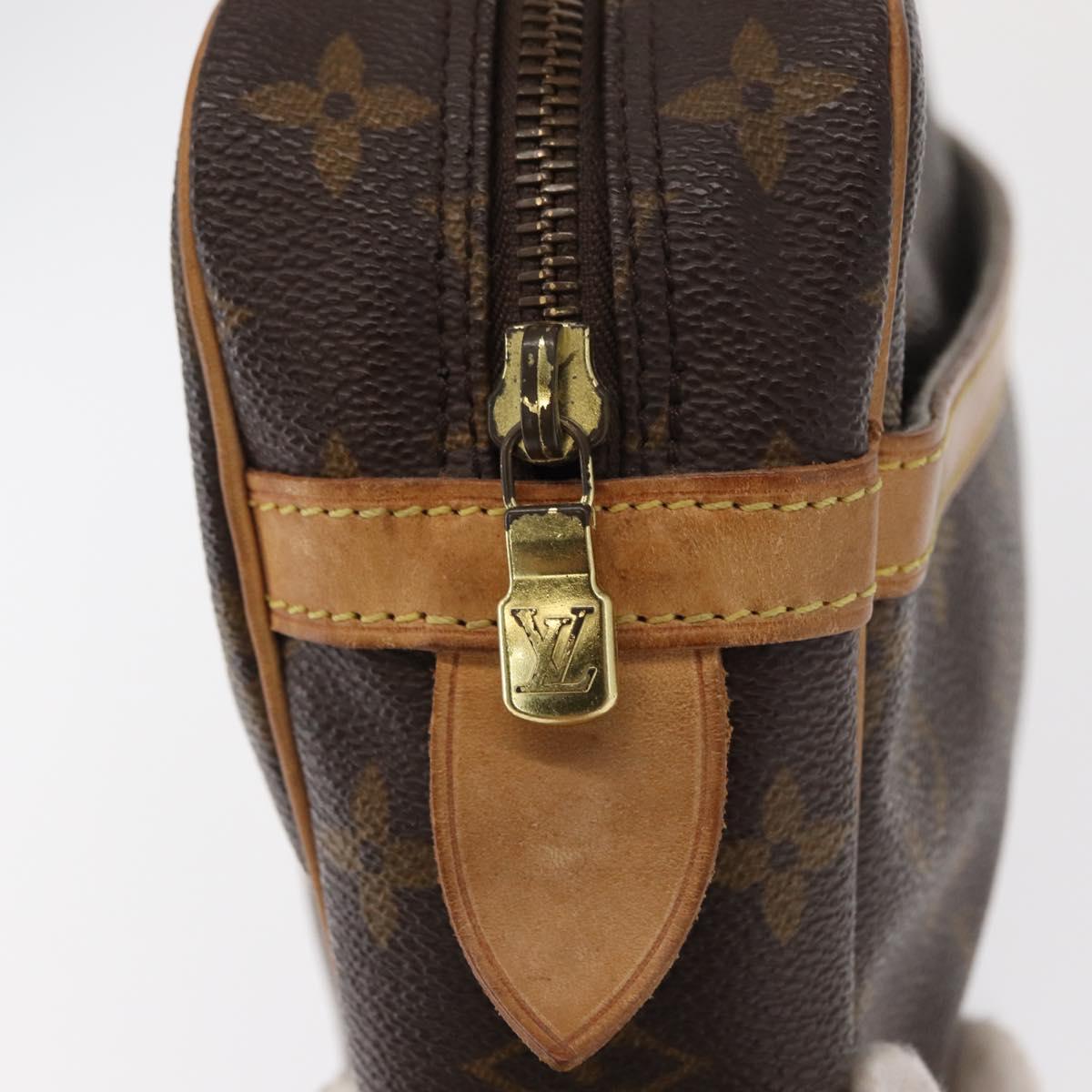 LOUIS VUITTON Monogram Compiegne 28 Clutch Bag M51845 LV Auth am10490