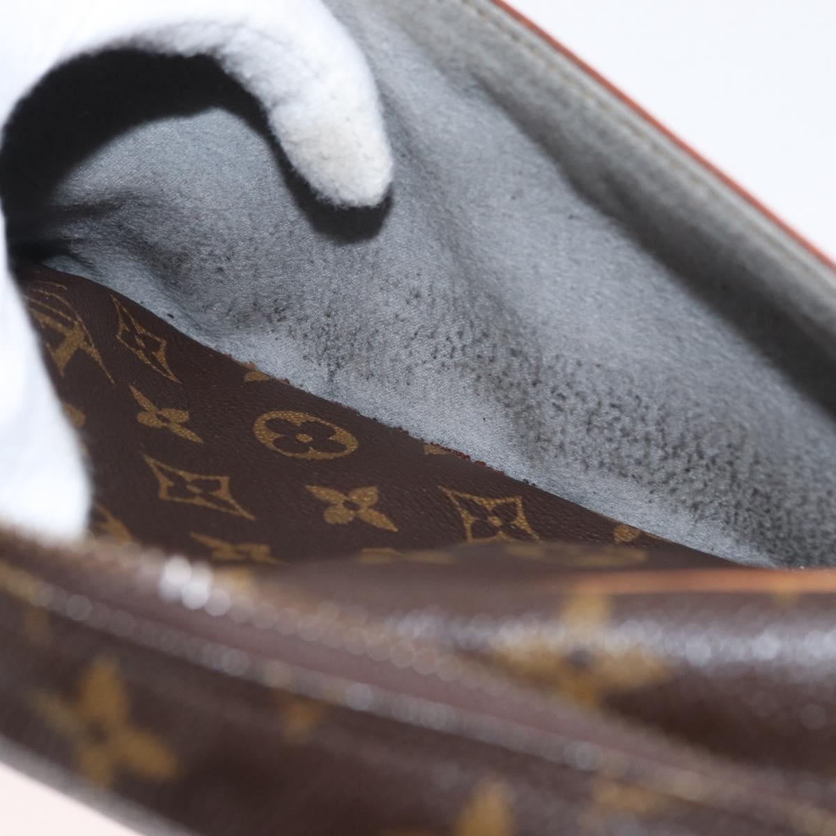 LOUIS VUITTON Monogram Compiegne 28 Clutch Bag M51845 LV Auth am10490