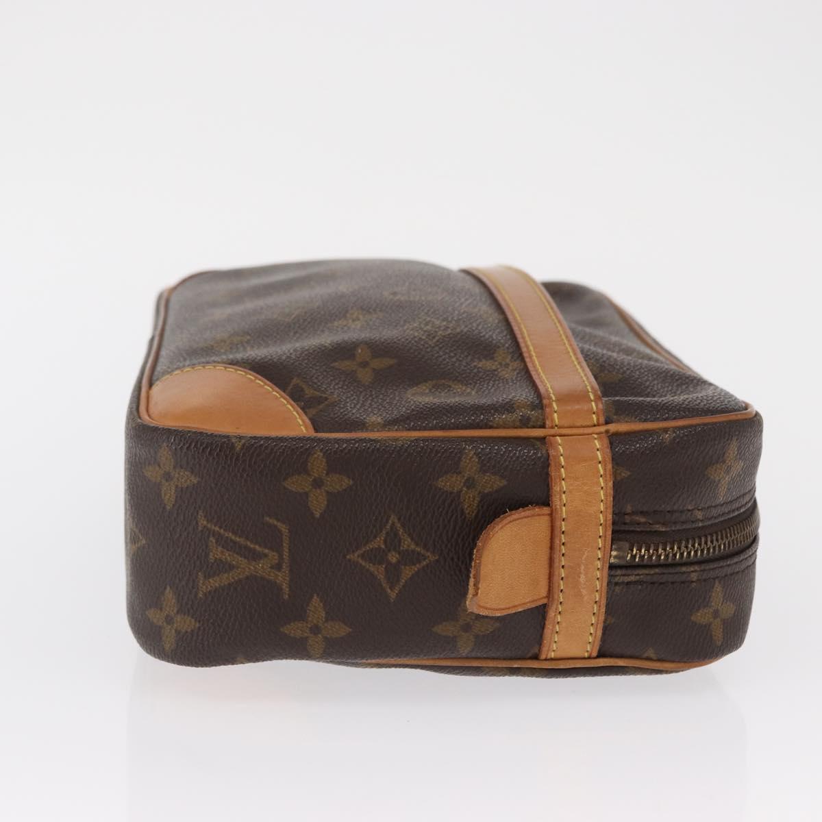 LOUIS VUITTON Monogram Compiegne 28 Clutch Bag M51845 LV Auth am10490