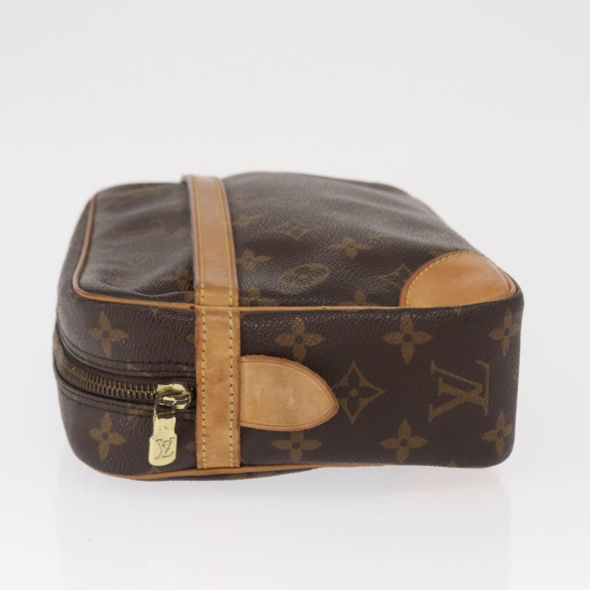LOUIS VUITTON Monogram Compiegne 28 Clutch Bag M51845 LV Auth am10490