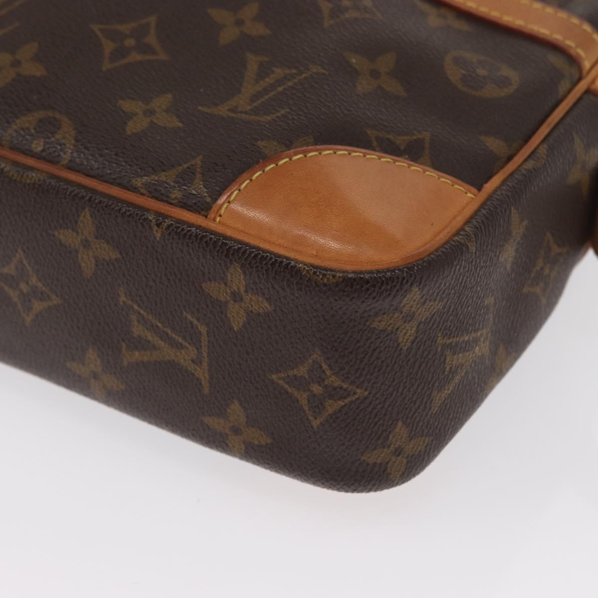 LOUIS VUITTON Monogram Compiegne 28 Clutch Bag M51845 LV Auth am10490