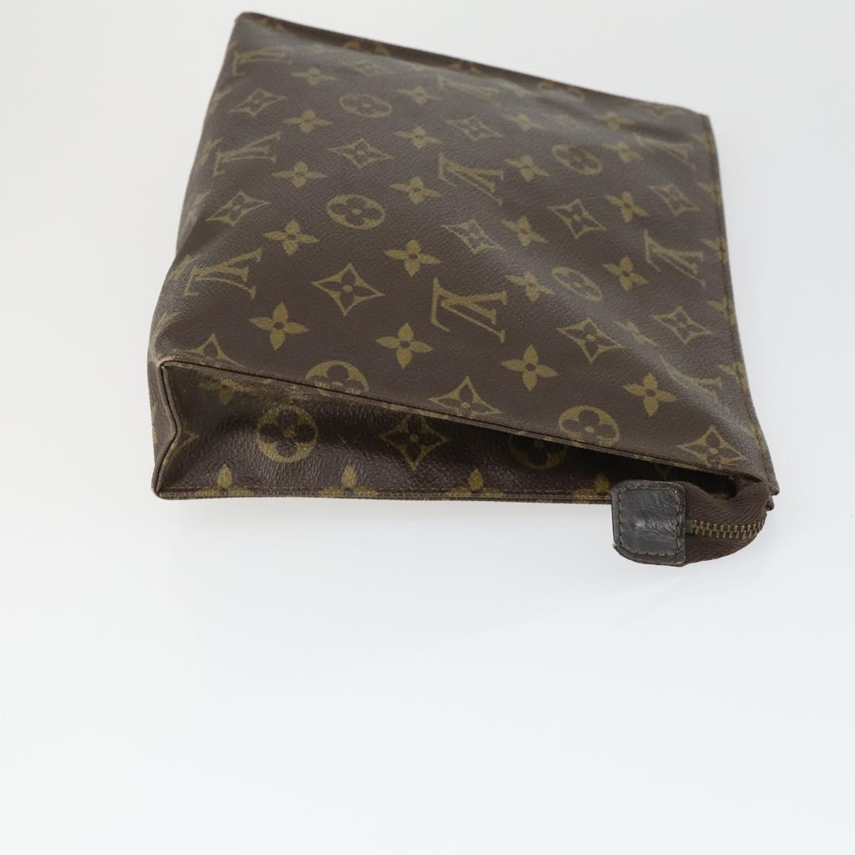 LOUIS VUITTON Monogram Clutch Bag 2 Set LV Auth am10514